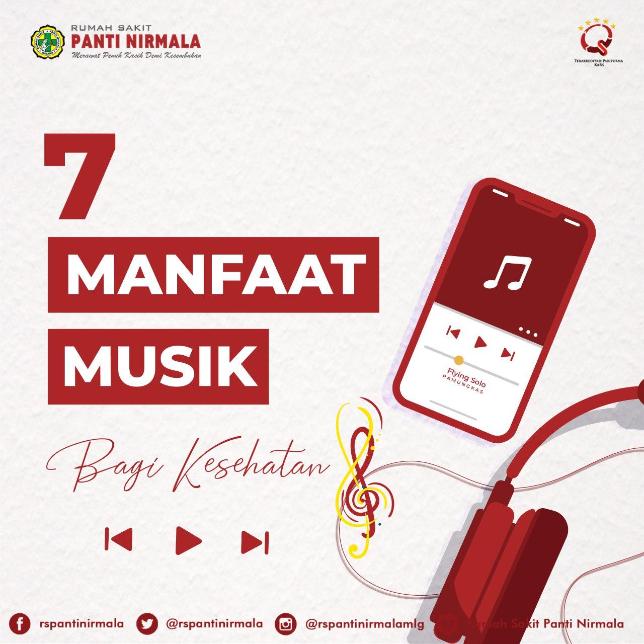 7 Manfaat Mendengarkan Musik