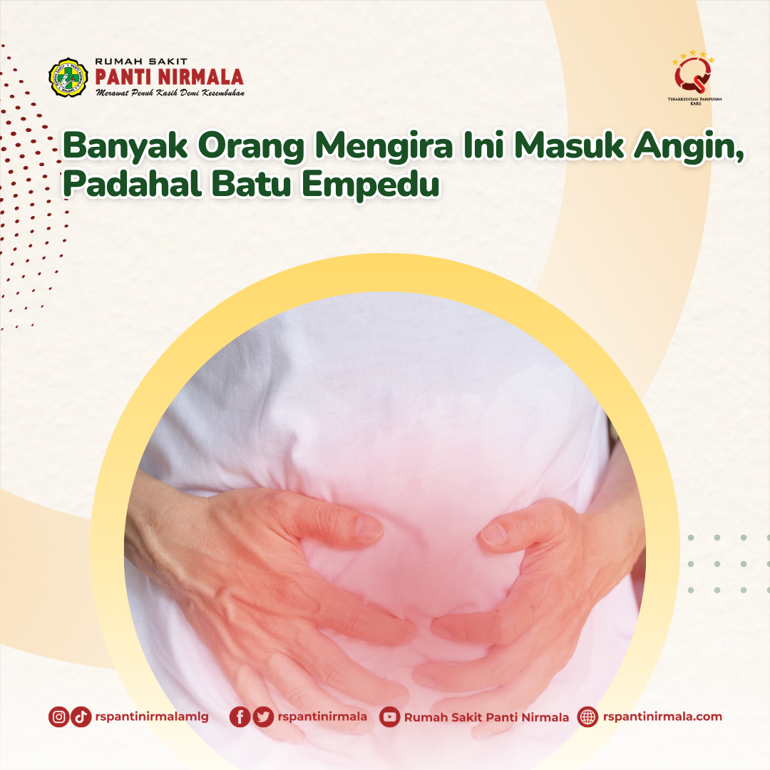 Banyak Orang Mengira Ini Masuk Angin, Padahal Batu Empedu