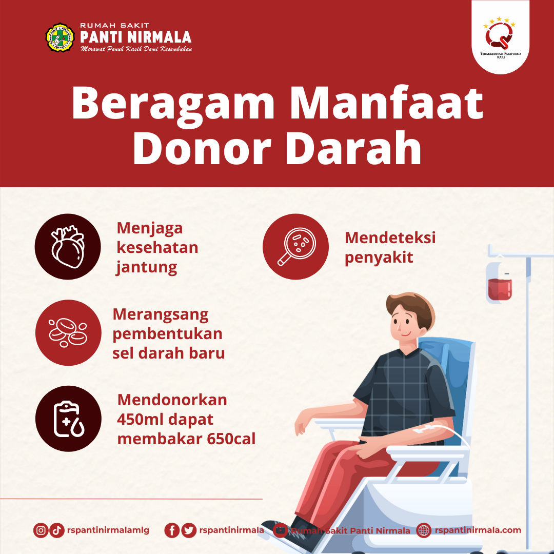 Beragam Manfaat Donor Darah