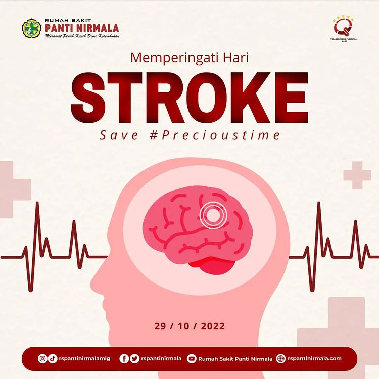 Hari Stroke Sedunia diperingati di setiap tanggal 29 Oktober.