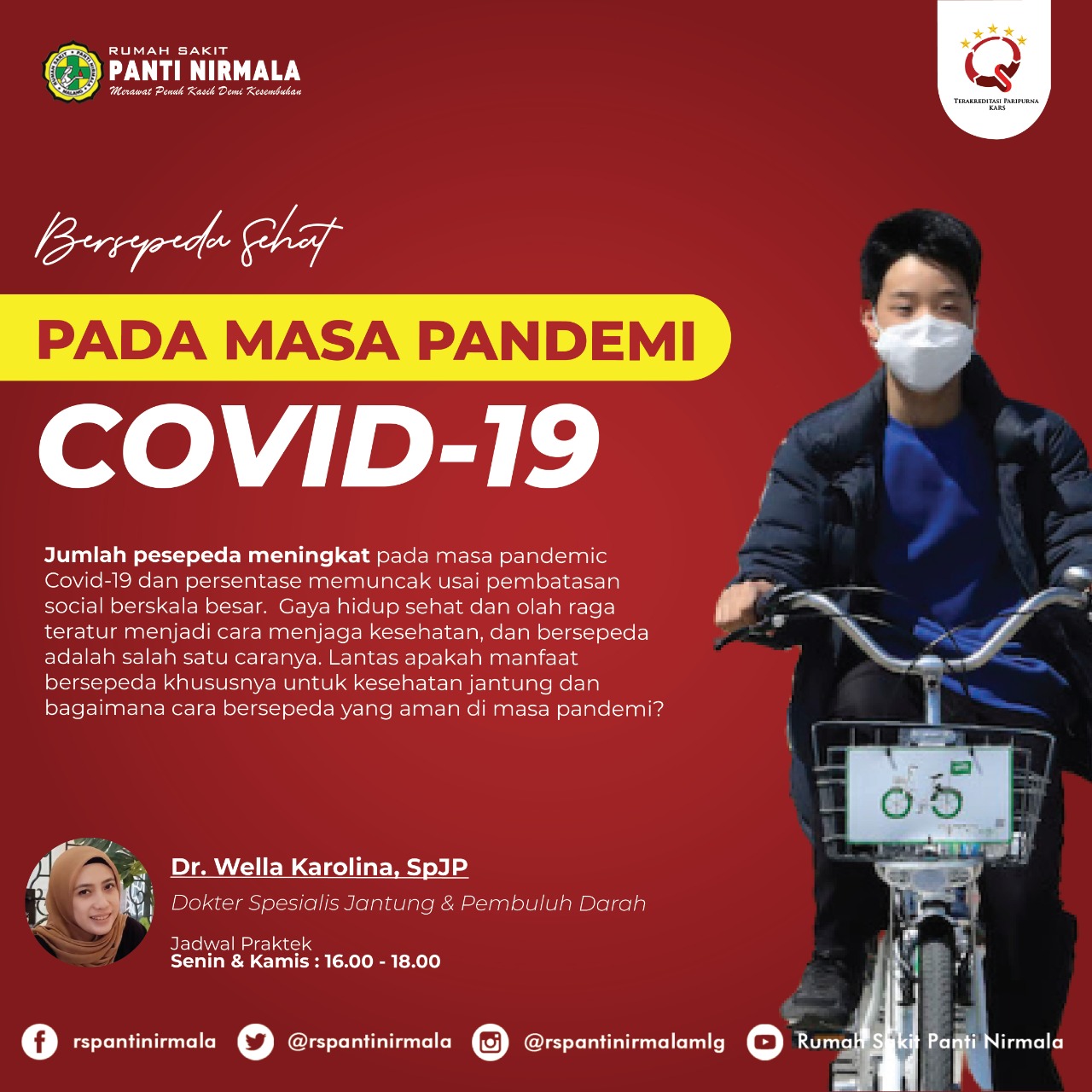 Bersepeda Sehat pada Masa Pandemi COVID-19