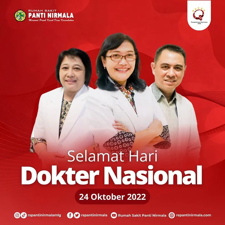 Selamat Memperingati Hari Dokter Nasional 2022 yang ke-72 Tahun 🩺