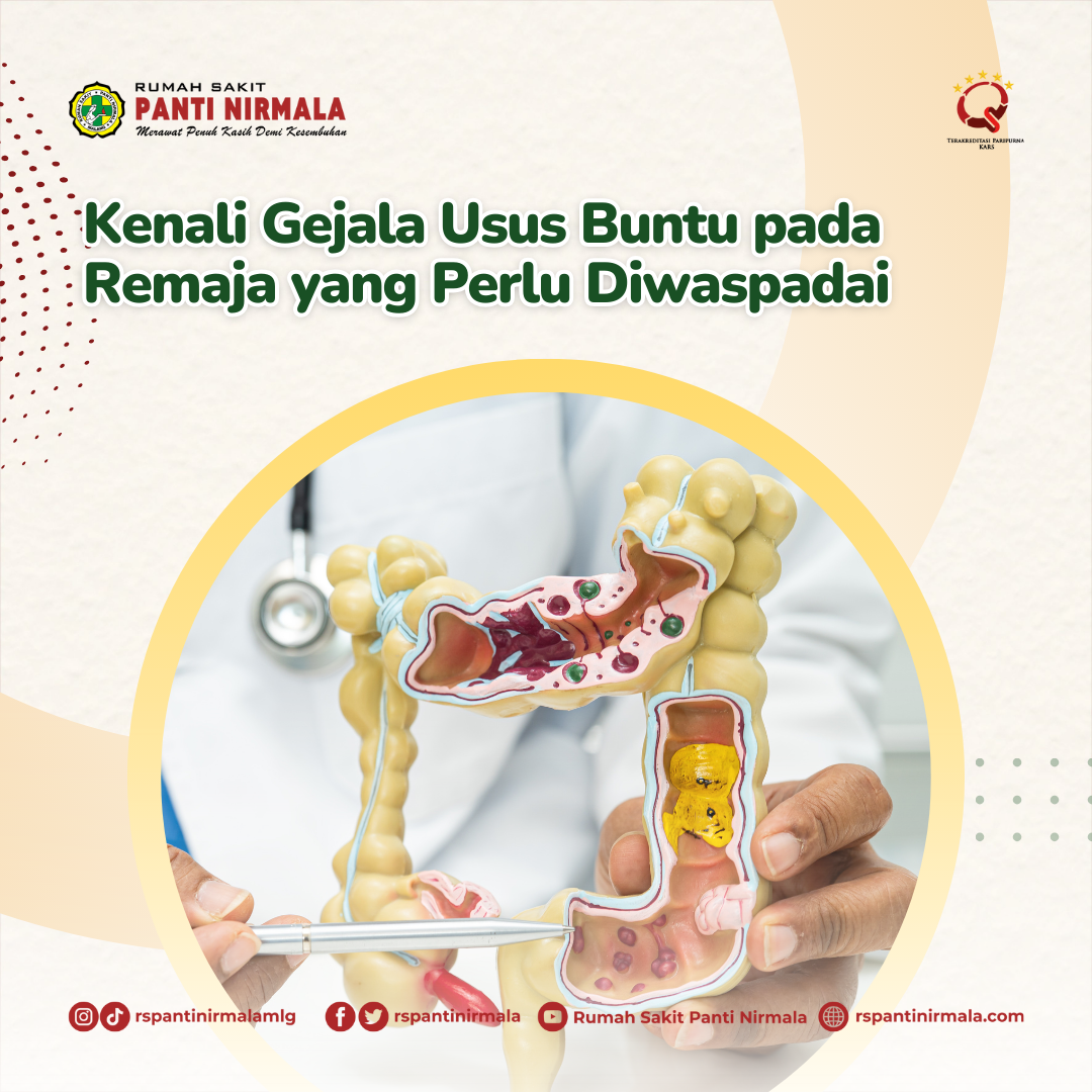 Kenali Gejala Usus Buntu pada Remaja yang Perlu Diwaspadai