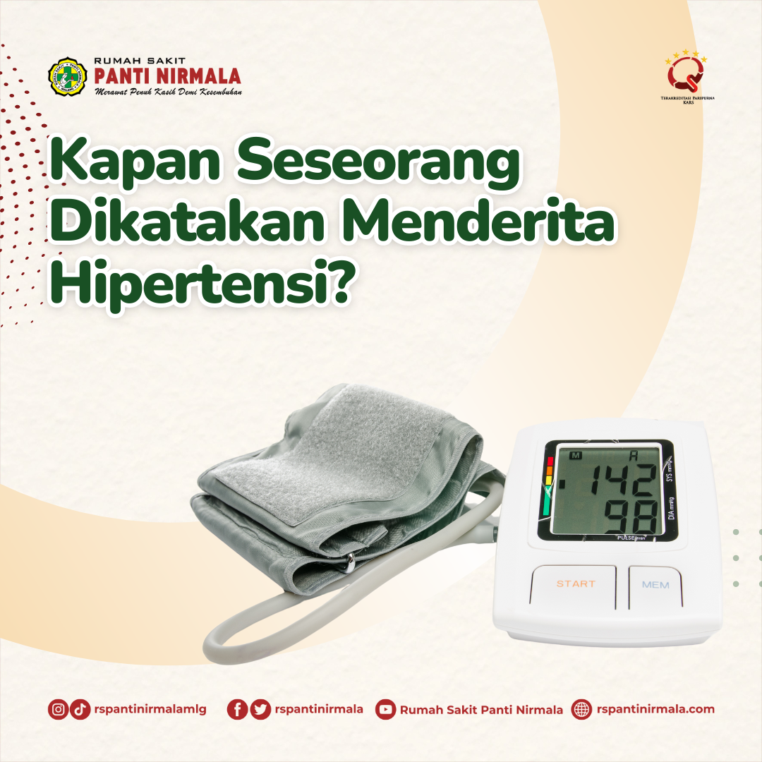 Kapan Seseorang Dikatakan Menderita Hipertensi? Dan Apakah Hipertensi Dapat Dicegah?