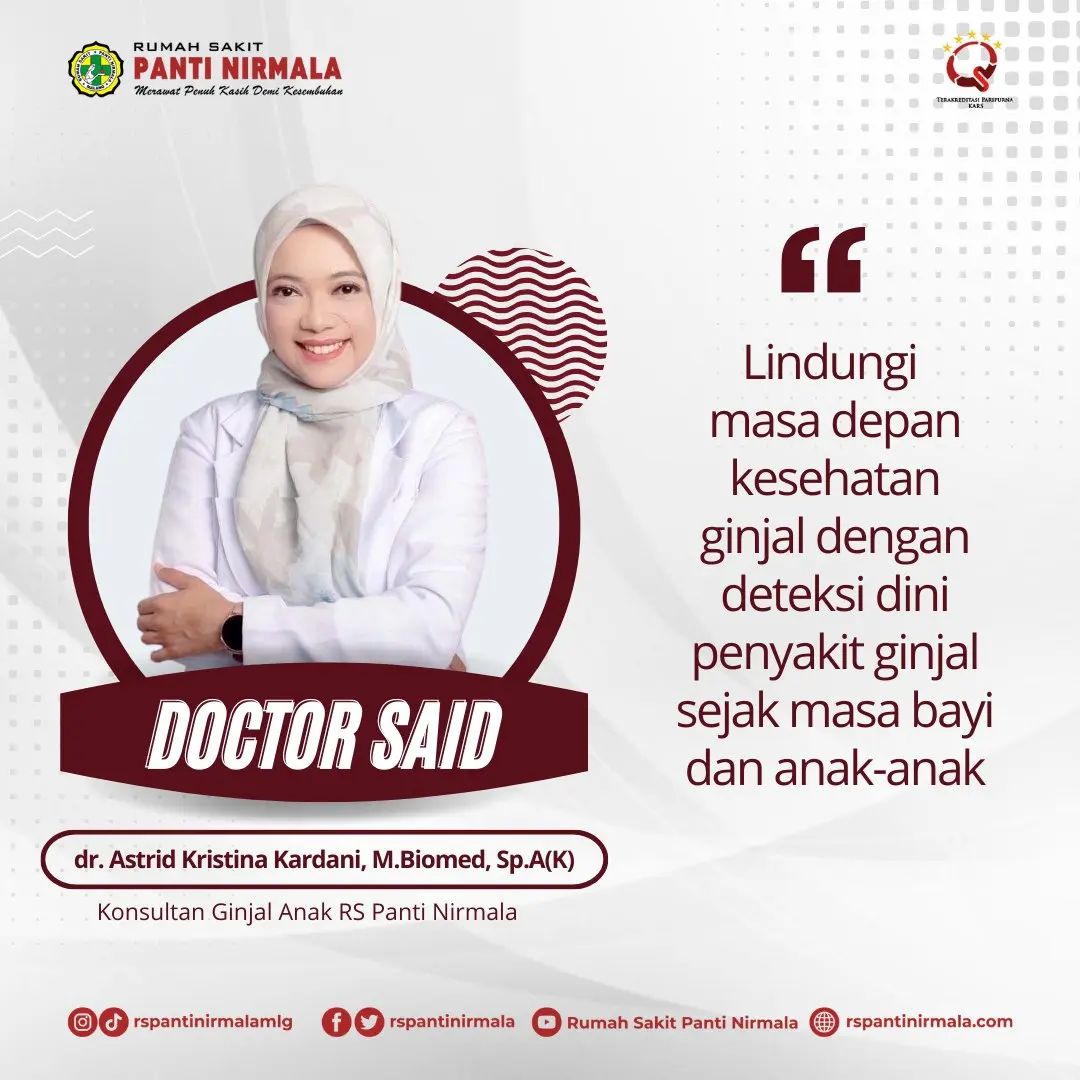 Pssstt.. pssssttt.. Ada pesan dari dokter Astrid nih~