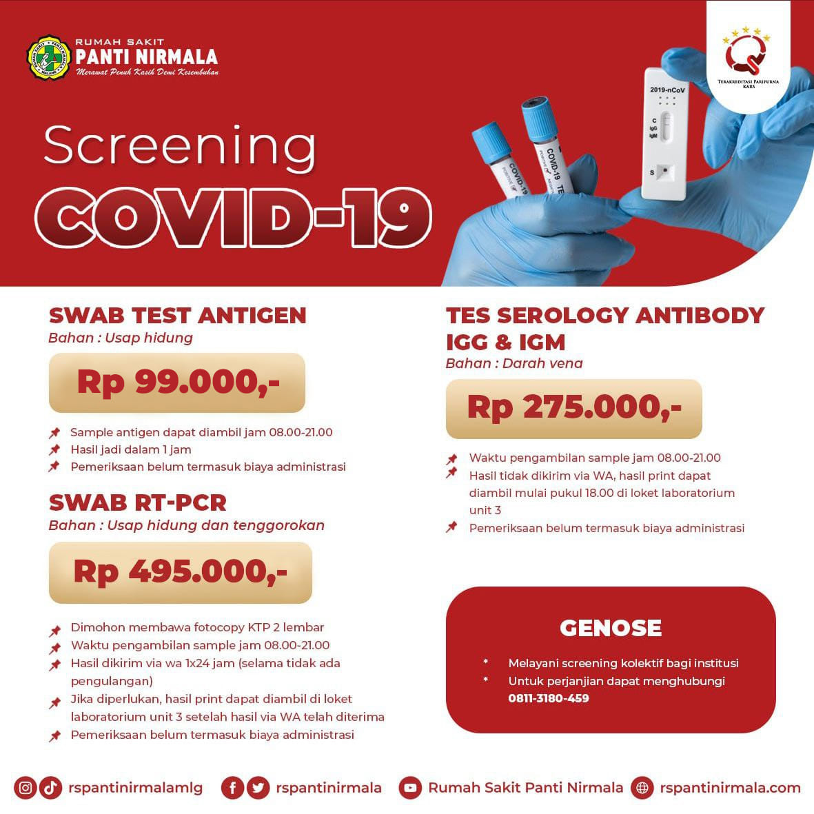 Screening COVID-19