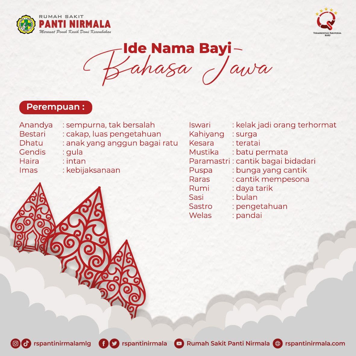 ide nama bayi dalam bahasa jawa